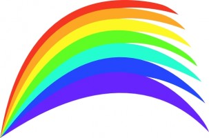 Rainbow clip art free vector in open office drawing svg ...
