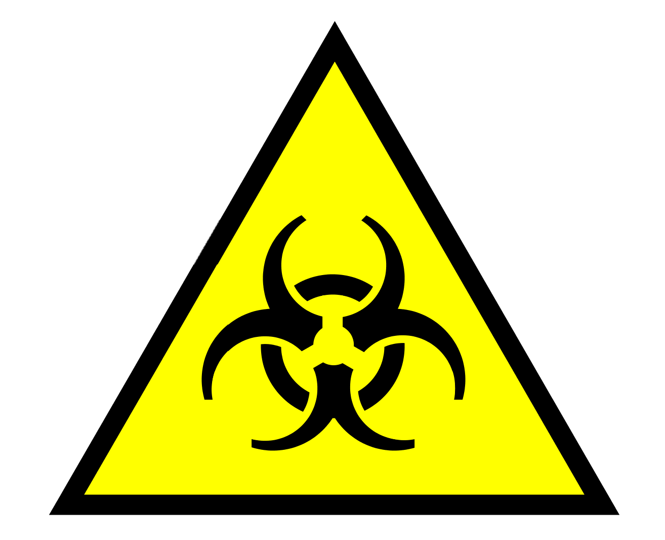Radioactive Symbol Vector Clip Art