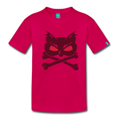 Owl Skull with crossbones T-Shirt ID: 14880094