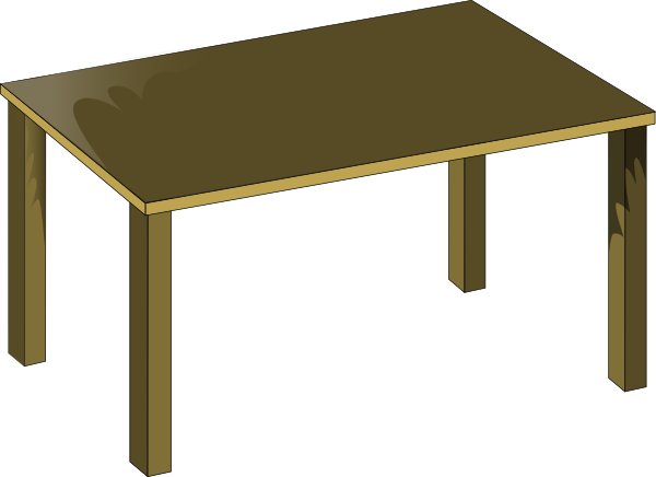 Student table clipart