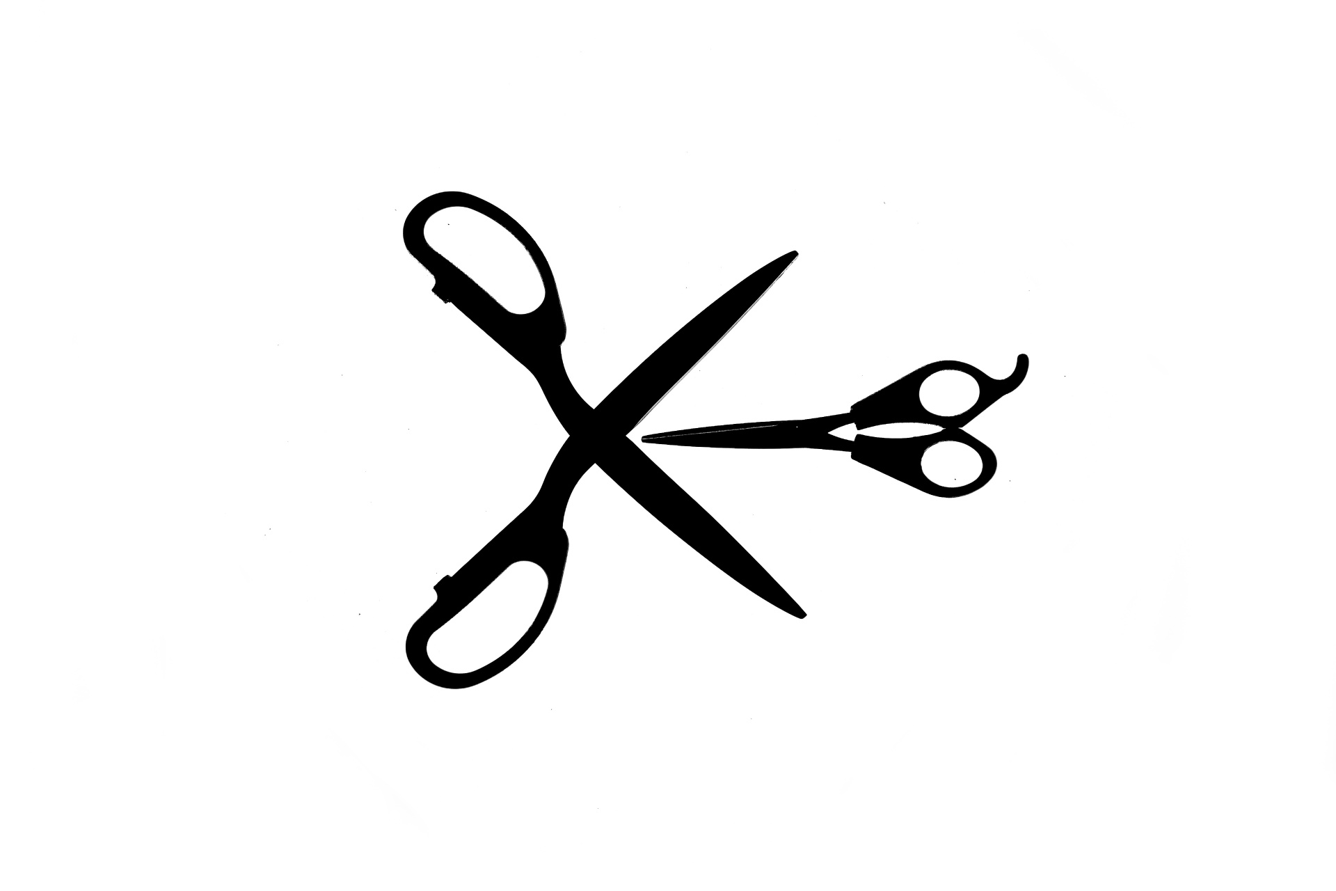 Scissors Silhouette Free Stock Photo - Public Domain Pictures