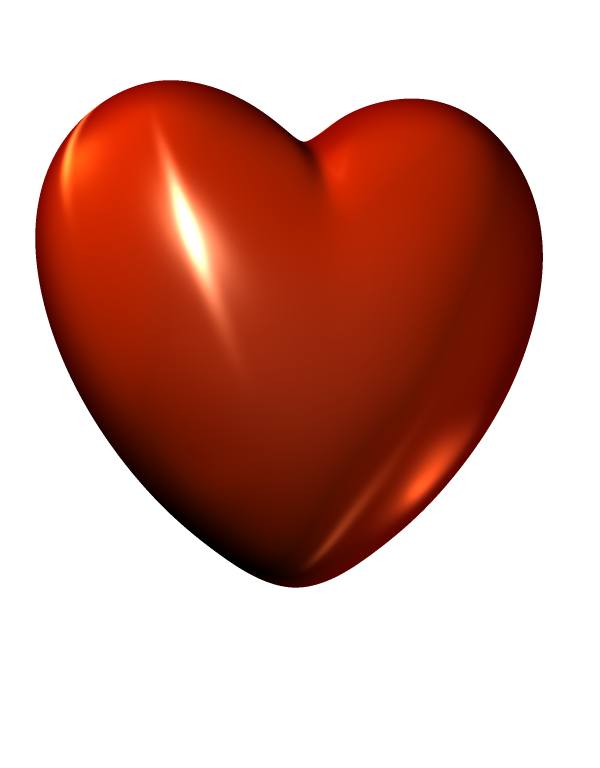 Love heart 3d clipart hd download - ClipartFox