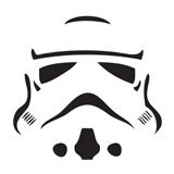 Stormtrooper helmet clip art