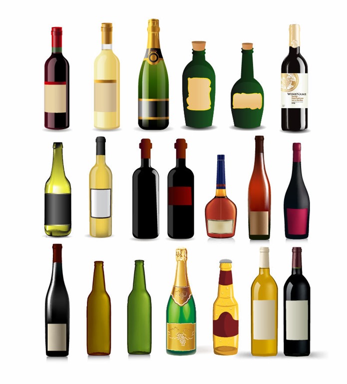 Bottle Vector Collection | Free Vector Graphics | All Free Web ...