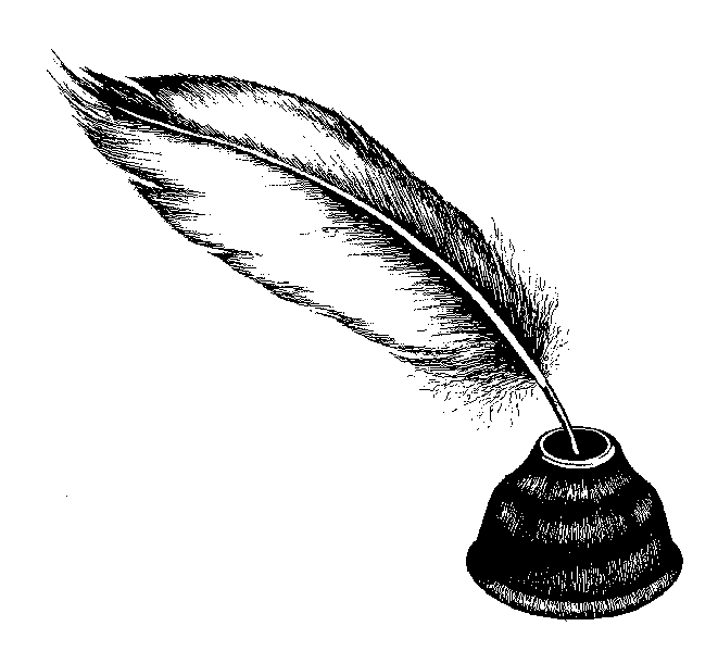 quill picture clipart - photo #21