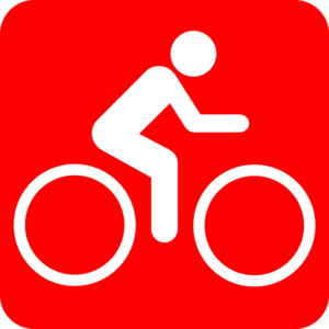 Red Background Bike clip art - vector clip art online, royalty ...