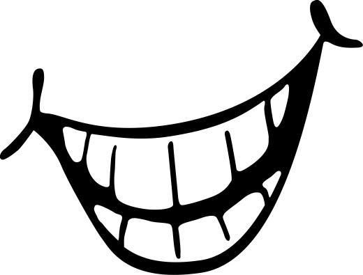 clipart big smile teeth - photo #16