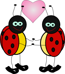 Ladybugs Cartoon Clip Art - vector clip art online ...