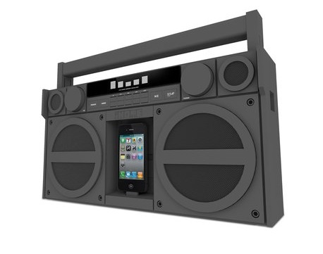 1980s-Inspired Boombox Is Minimally Modern | Gadget Lab | Wired.