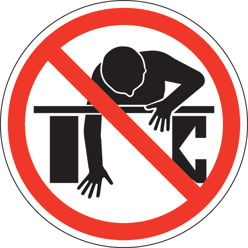 Do Not Reach Into Label by SafetySign.com - J6546