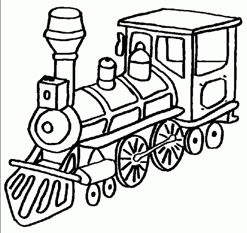 Train Drawings For Kids