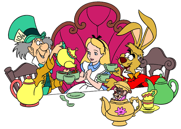 Alice in Wonderland Tea Party Clip Art – Clipart Free Download