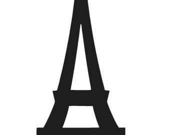 Eiffel tower logo | Etsy