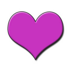 Free Clipart Picture of a Hot Pink Embossed Heart - Polyvore