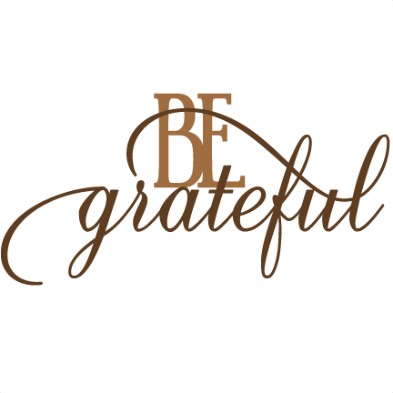 Grateful Day Clipart