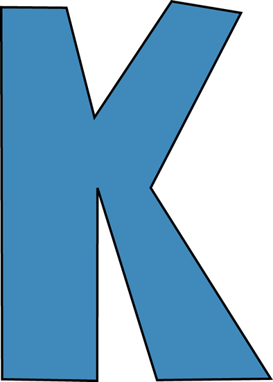 The Letter K Clipart