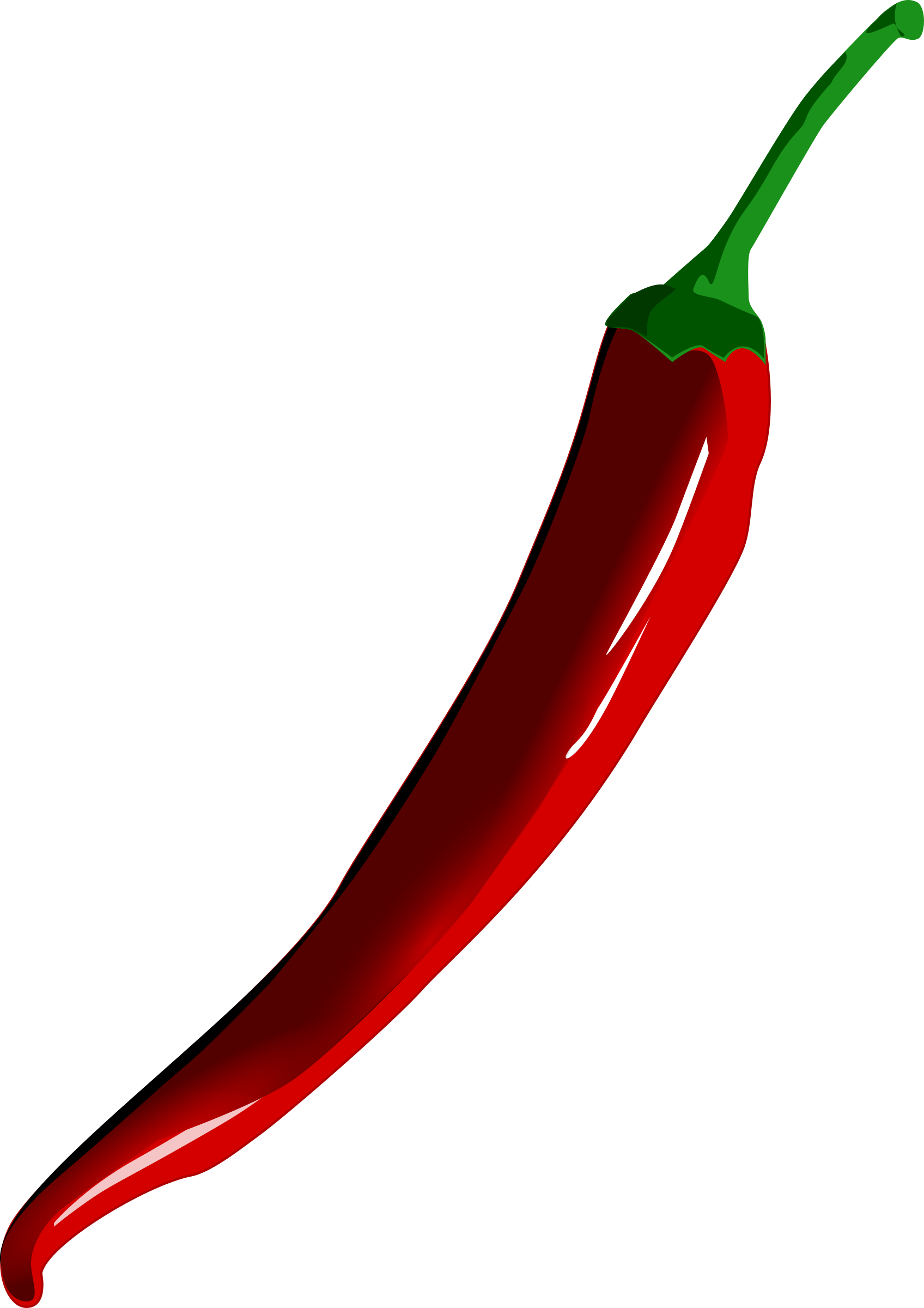 Clipart - Chili pepper