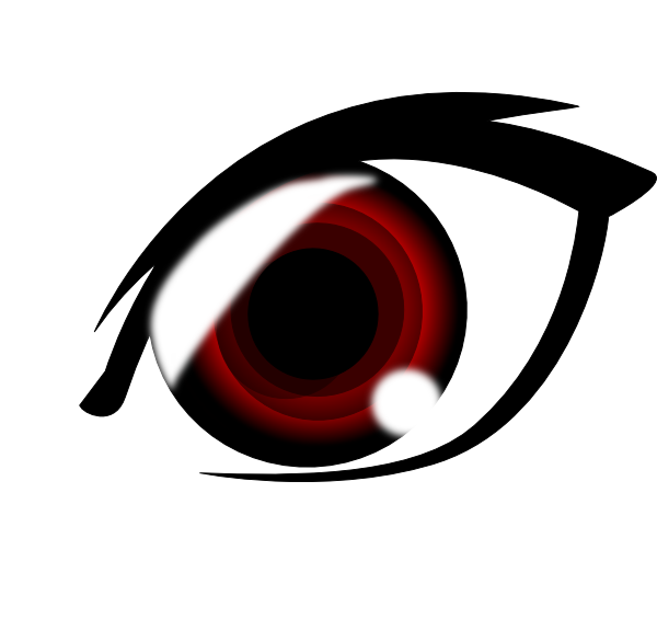 Vampire Anime Eye Clip art - Vector graphics - Download vector ...