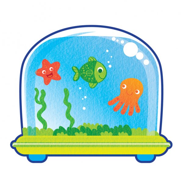 Clipart fish tank