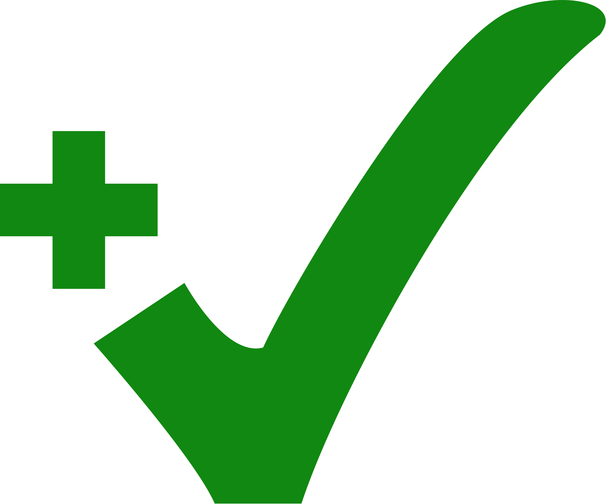 File:Green check plus.svg