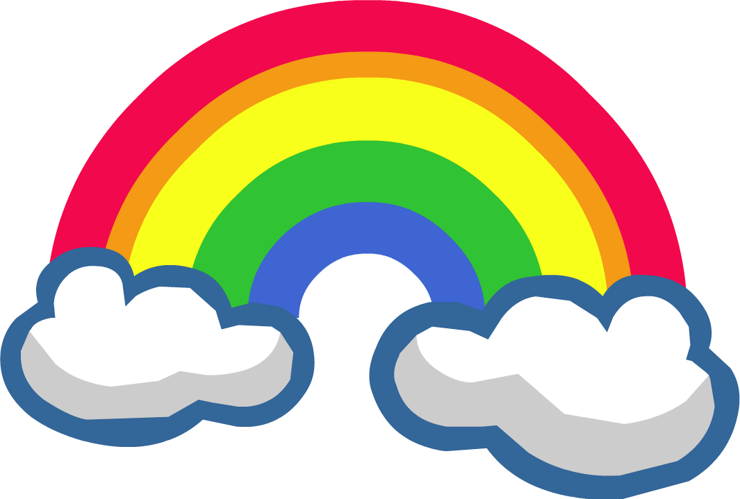 rainbow cartoon clipart - photo #41