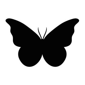 Butterfly Silhouette | Silhouette of Butterfly