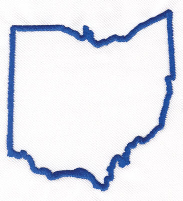 Best Photos of Ohio State Border Outline Map - Ohio State Map ...