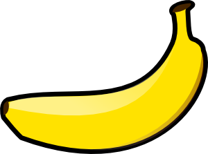 Banana Line Drawing - ClipArt Best