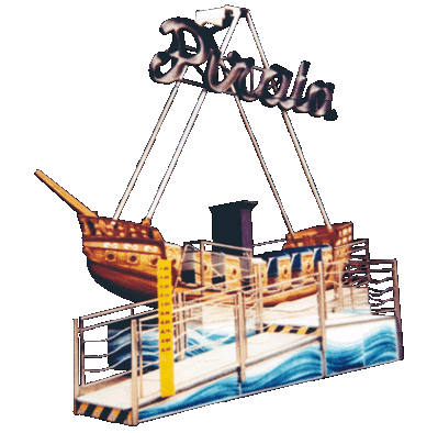 Felimana Luna Park Pirate Ship Ride For Sale Galleon Swinging ...