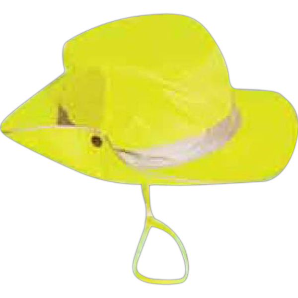 Hi-Vis Safari /Bucket hat BNoticed | Put a Logo on It | The ...