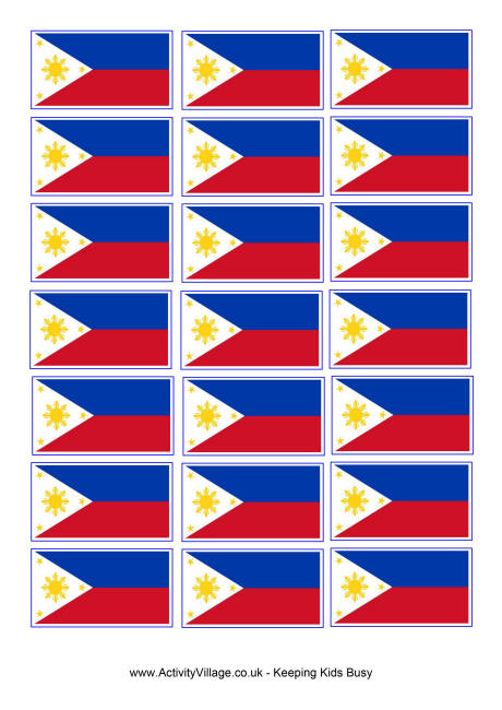 Philippines Flag Printables