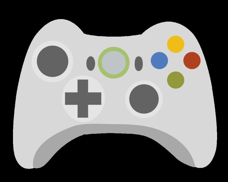 Xbox 360 controller clip art