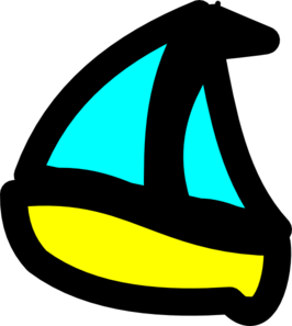 Cartoon Boat clip art - vector clip art online, royalty free ...