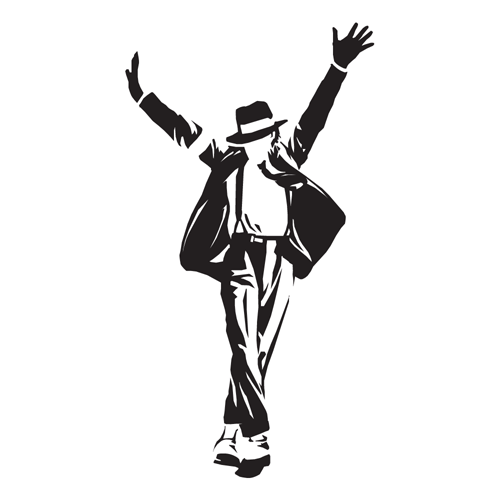 Michael Jackson Vinyl Silhouette - 2 - £1.45 : BluntOne.com ...