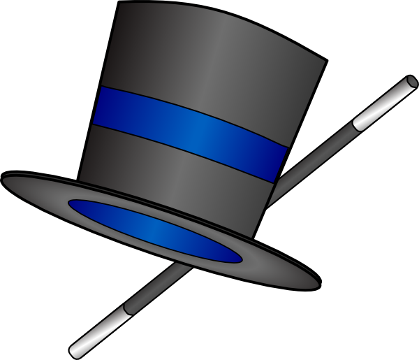 free clipart top hat and cane - photo #17