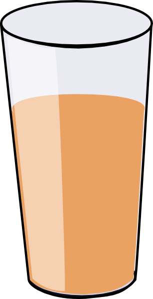 glass of juice clipart - photo #41