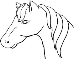 Horse head, Horses and Templates