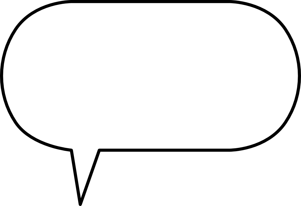 free clip art speech balloon - photo #12