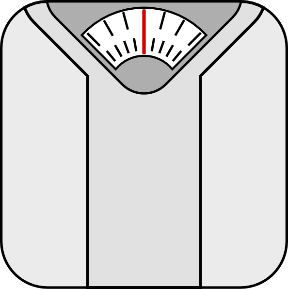 Doctor Weigh Scale Clipart