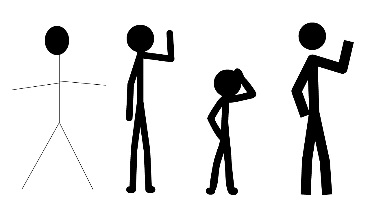 Creating Stick Figures for Flash Animation! - YouTube