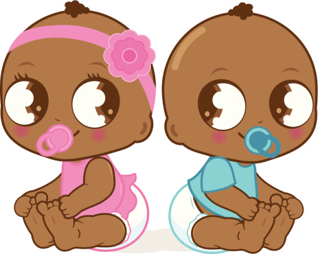 Cute baby boy girl clipart - ClipartFox