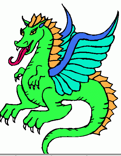 clipart of dragons - photo #23