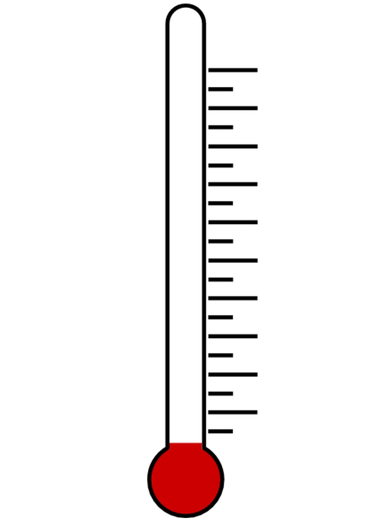 Thermometer Template Clipart