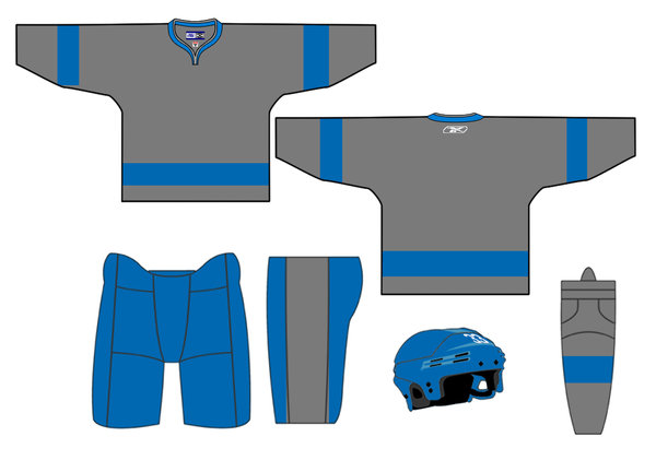 Hockey Uniform Template - Invitation Templates