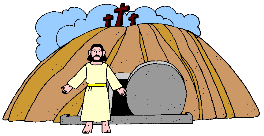 Jesus Sealed Tomb Clipart
