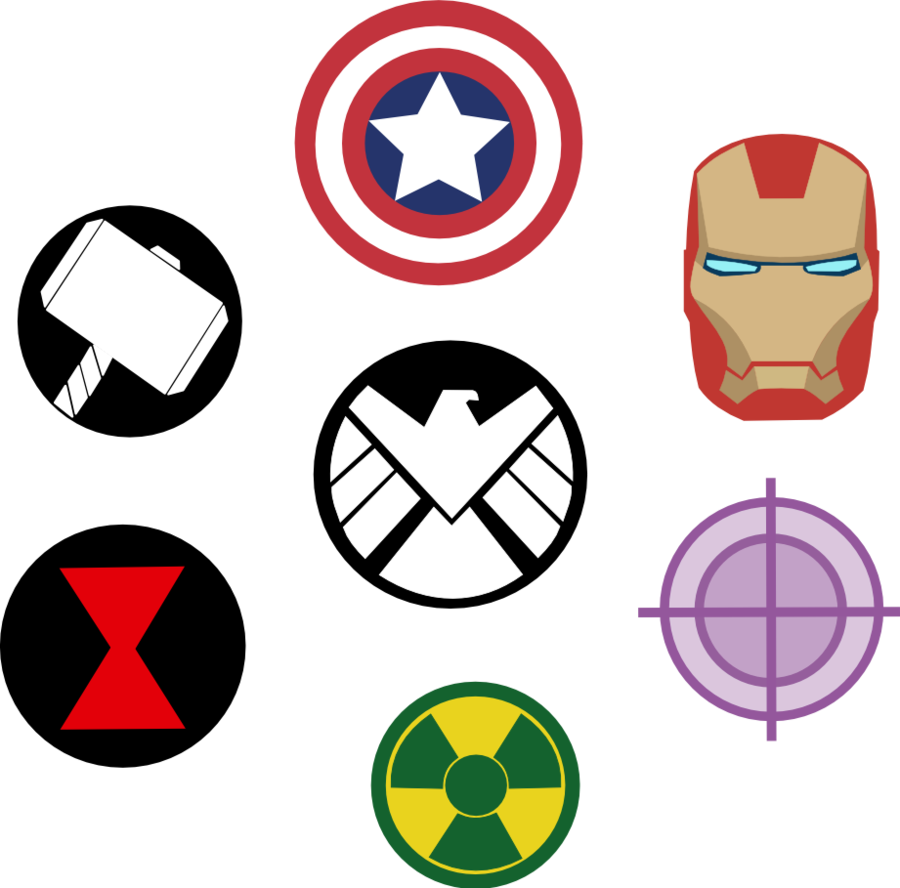 Marvel Avengers Symbols by Captain-Connor on DeviantArt