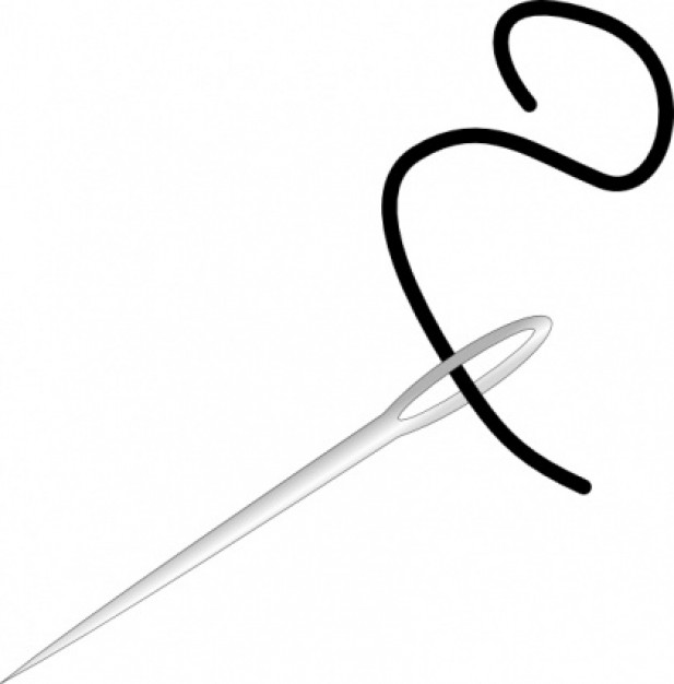 Needle And String clip art Vector | Free Download
