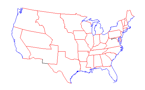 Blank Time Zone Map - ClipArt Best