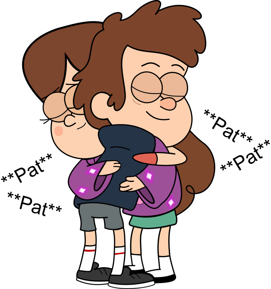 People Hugging Cartoon