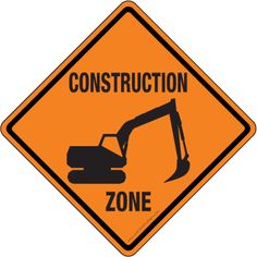 Construction Signs | Construction Party Games, Under Con…